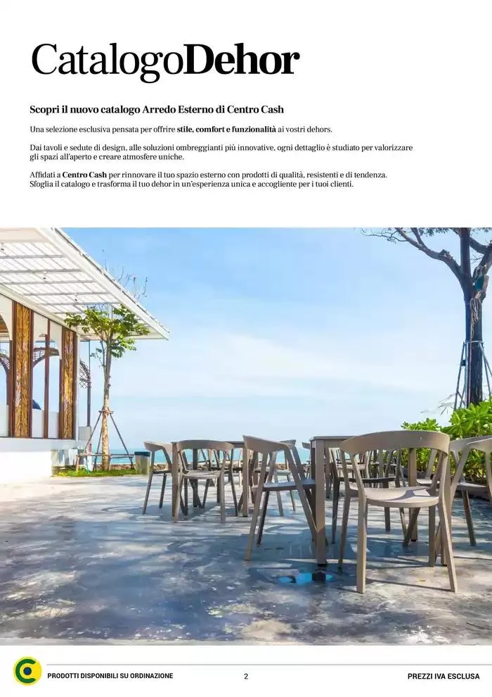 Centro Cash Dehor 2025 da 1 aprile a 30 giugno di 2025 - Pagina del volantino 2