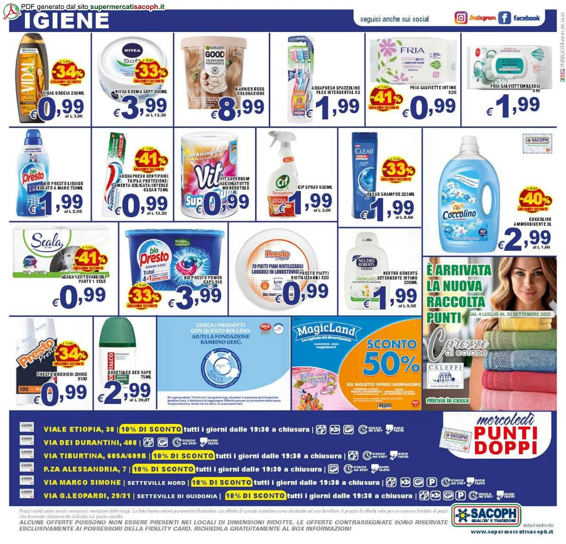 Volantino Sacoph da 25 luglio a 5 agosto di 2025 - Pagina del volantino 12