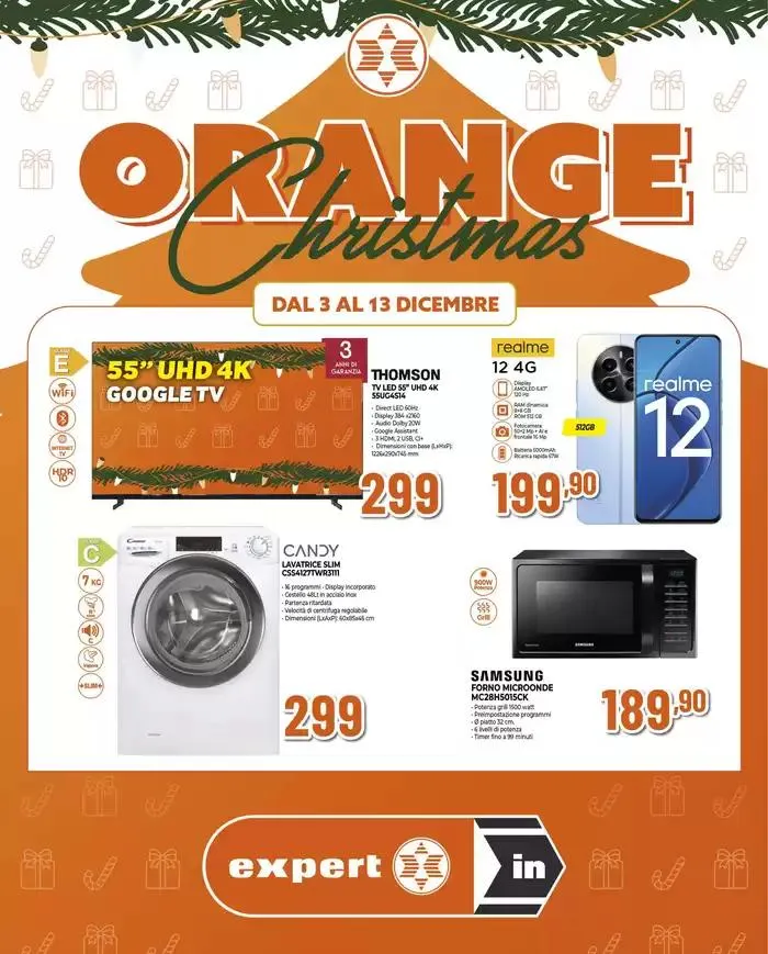 IperCoop Expert - Orange Christmas da 3 dicembre a 13 dicembre di 2024 - Pagina del volantino 1