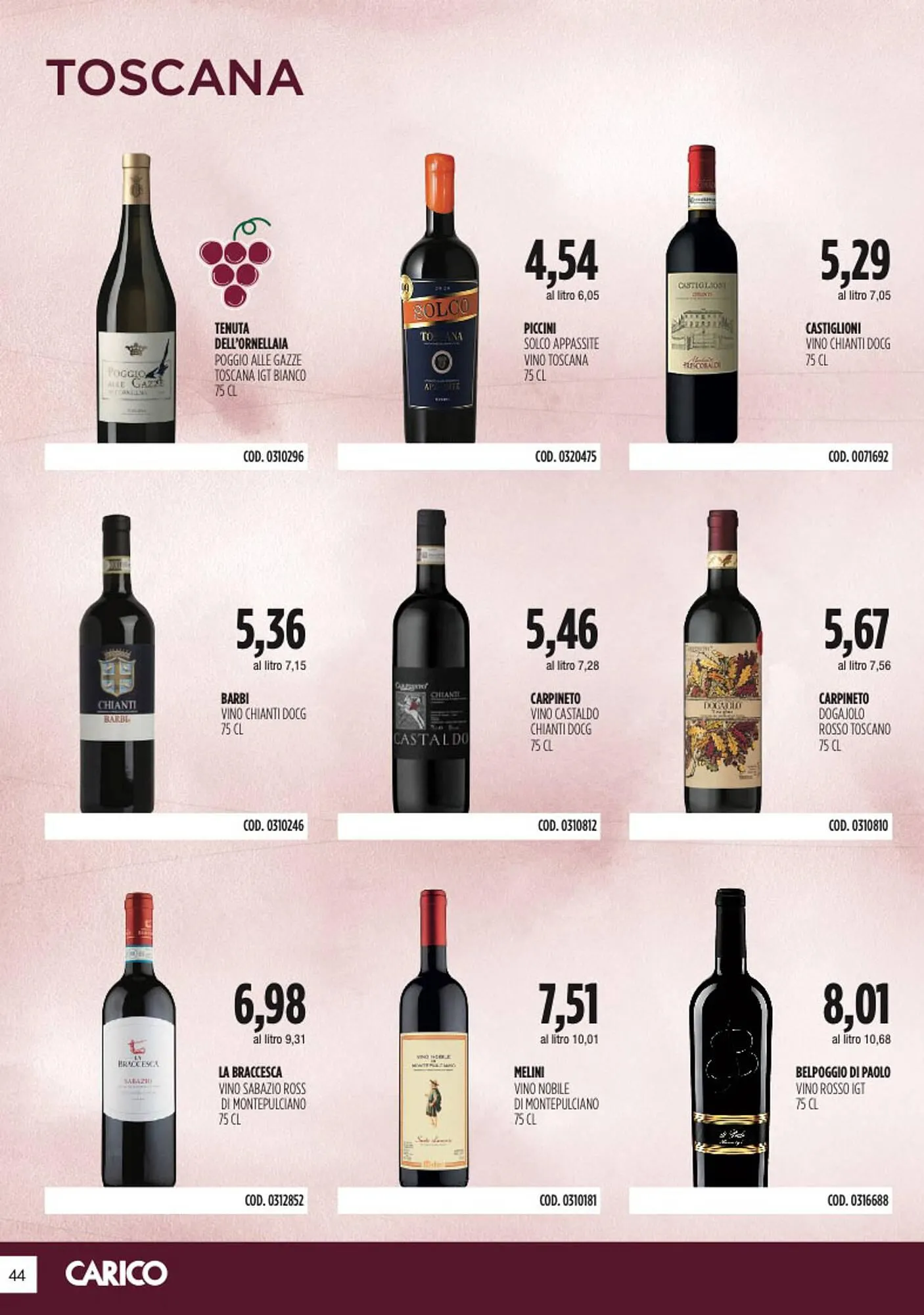 Volantino Carico Cash & Carry da 31 ottobre a 31 dicembre di 2025 - Pagina del volantino 44