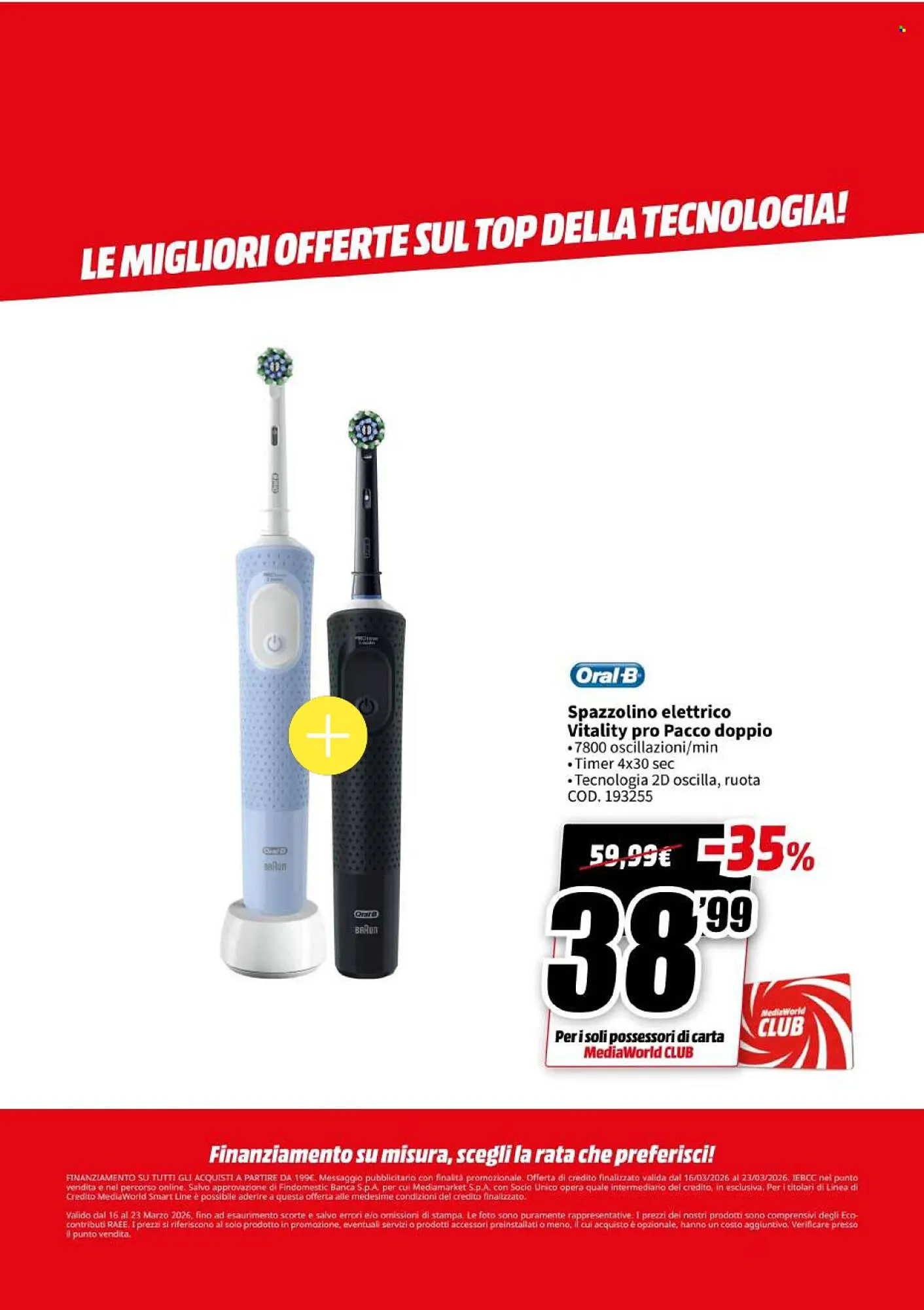 Volantino MediaWorld da 16 marzo a 23 marzo di 2026 - Pagina del volantino 56