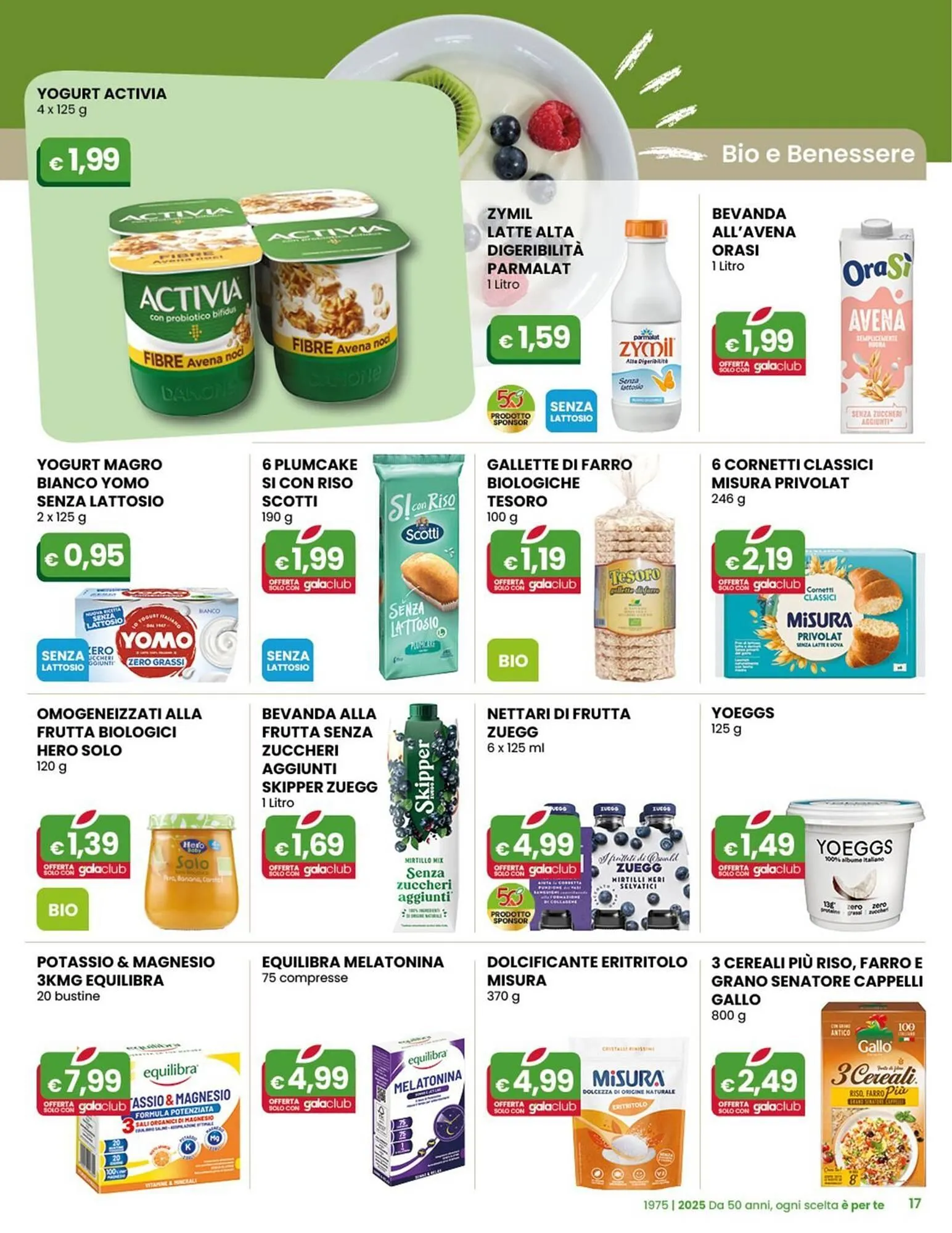 Volantino Gala Supermercati da 2 luglio a 15 luglio di 2025 - Pagina del volantino 17