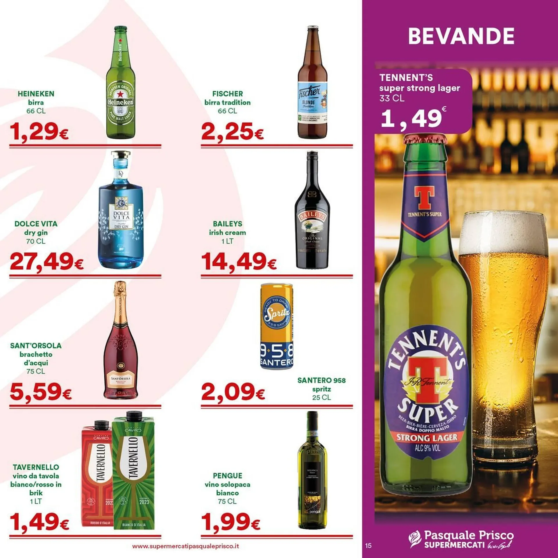 Volantino Supermercati Pasquale Prisco da 26 agosto a 7 gennaio di 2026 - Pagina del volantino 15