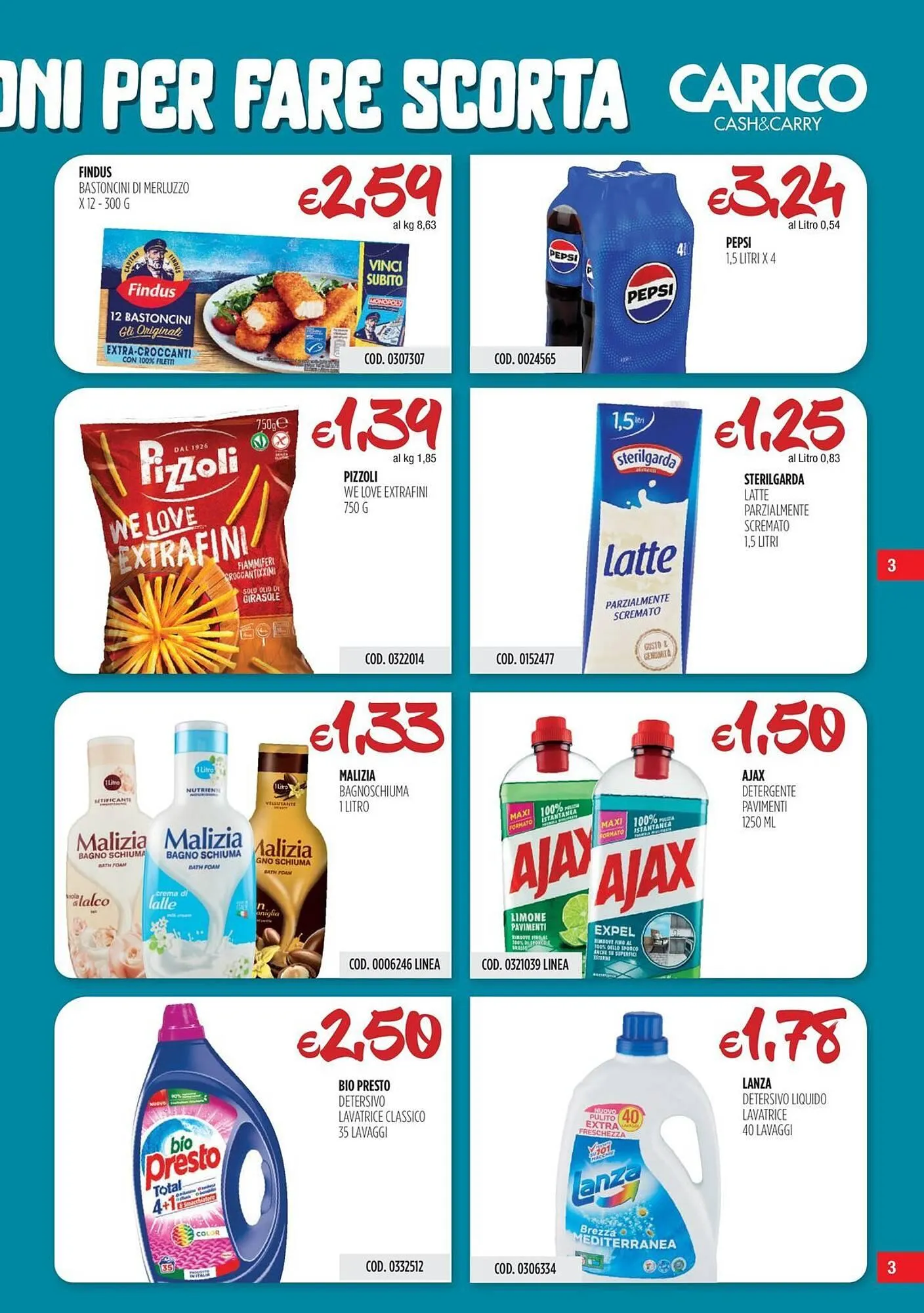 Volantino Carico Cash & Carry da 3 luglio a 16 luglio di 2025 - Pagina del volantino 3