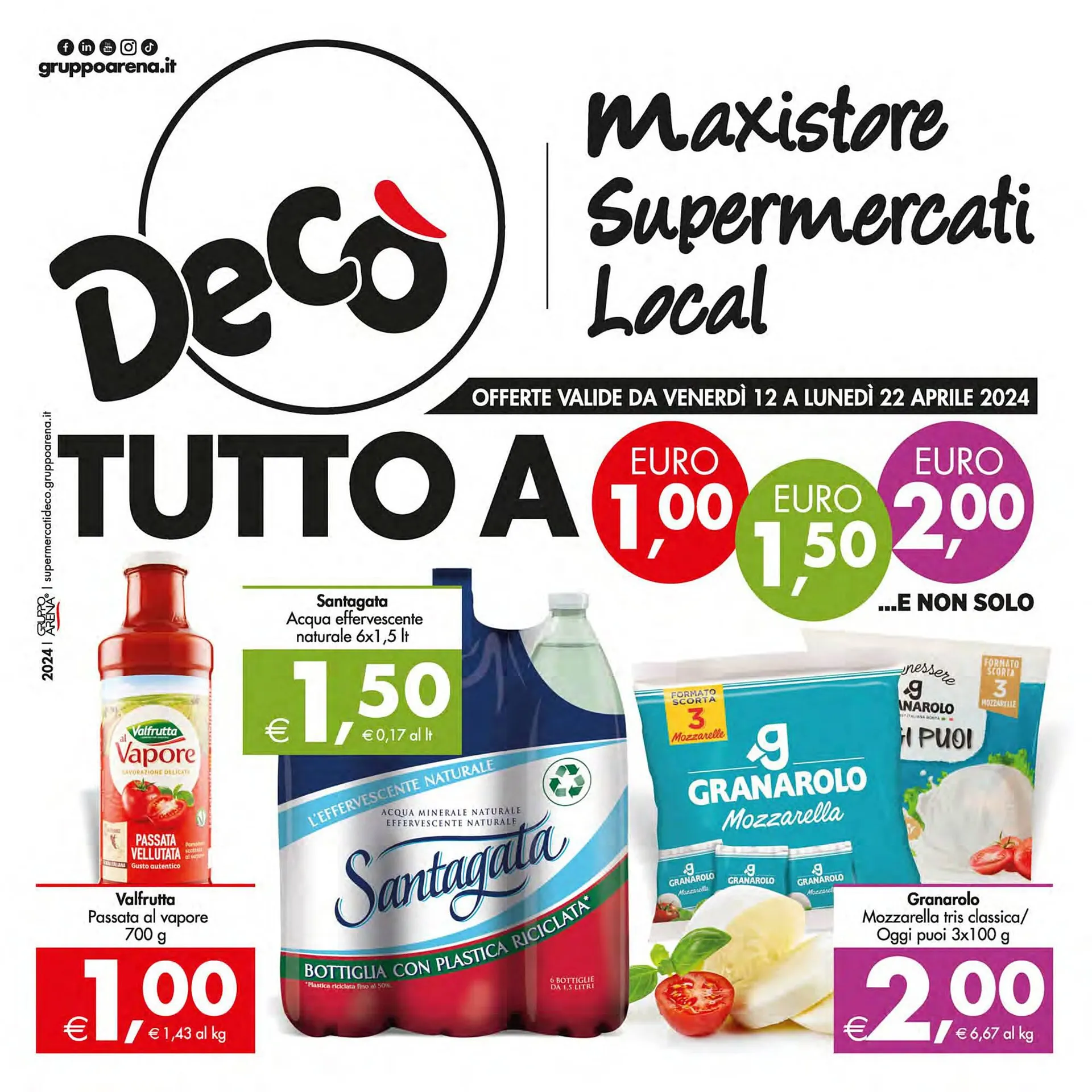 Volantino Deco Maxistore da 12 aprile a 22 aprile di 2024 - Pagina del volantino 1