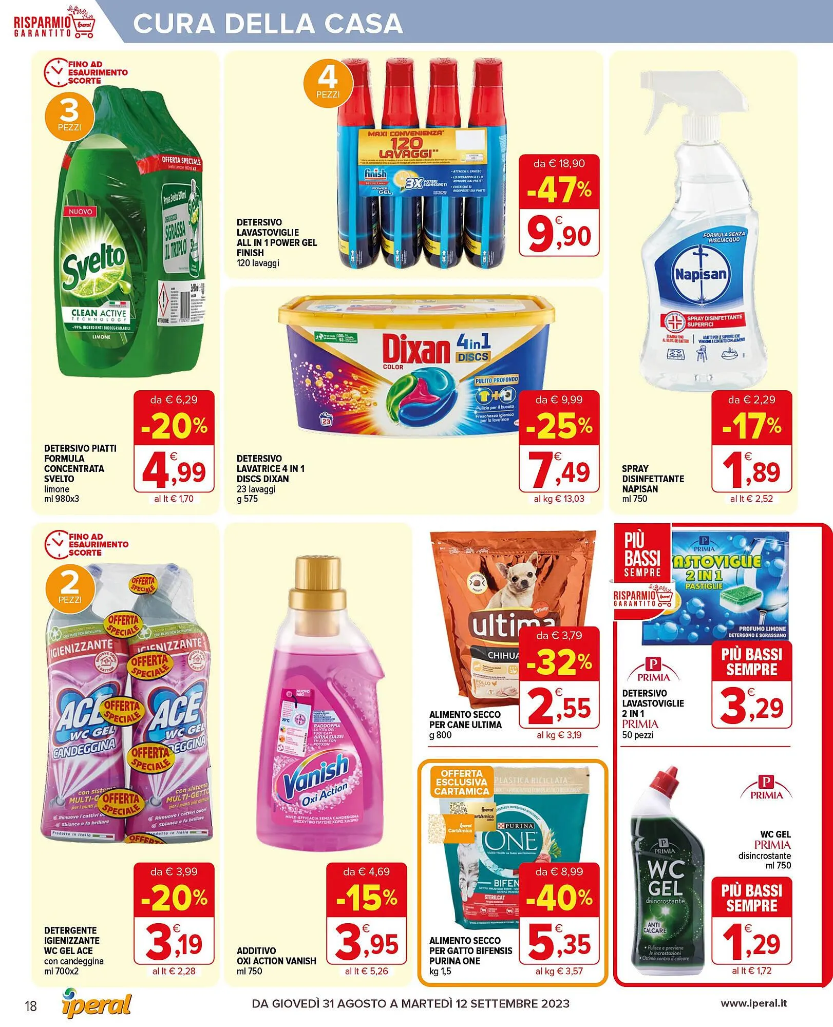 Volantino Iperal da 31 agosto a 12 settembre di 2023 - Pagina del volantino 18