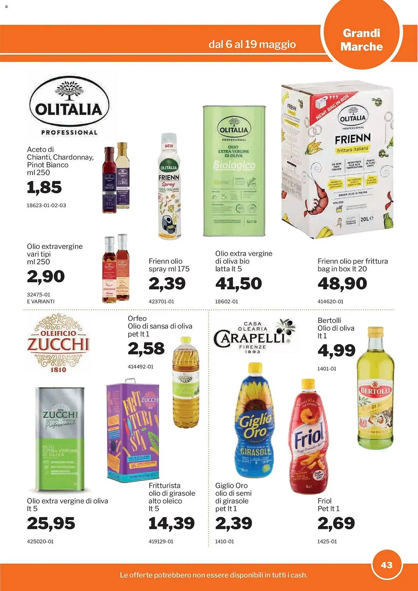 Volantino GrosMarket da 6 maggio a 19 maggio di 2026 - Pagina del volantino 43