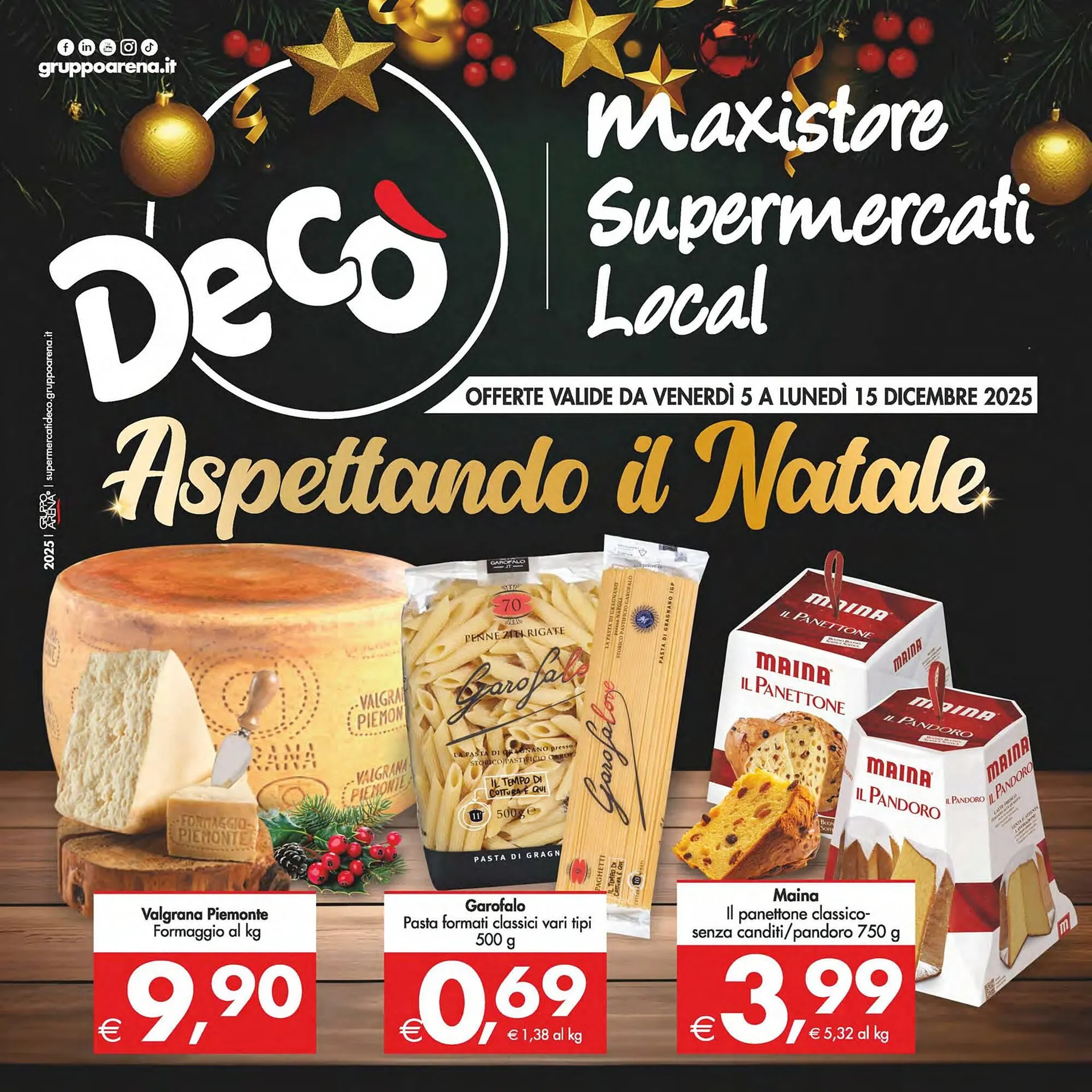 Volantino Deco Maxistore da 5 dicembre a 15 dicembre di 2025 - Pagina del volantino 1