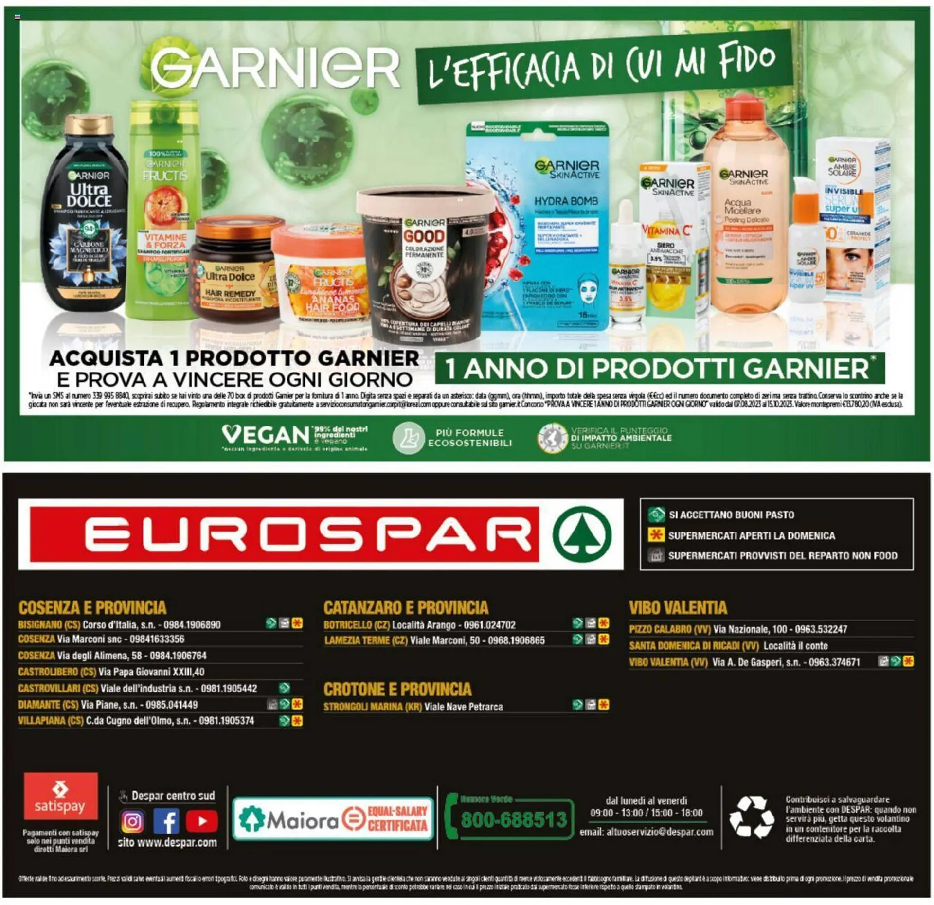 Volantino Eurospar da 4 settembre a 9 settembre di 2023 - Pagina del volantino 30