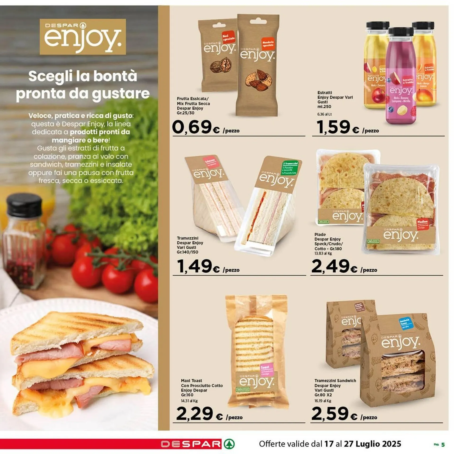 Volantino Despar da 17 luglio a 27 luglio di 2025 - Pagina del volantino 5
