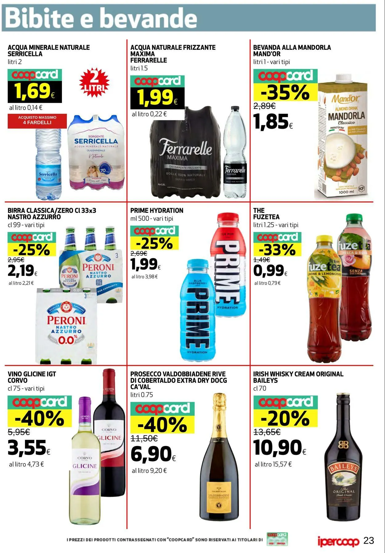 Coop Volantino attuale da 18 agosto a 26 agosto di 2025 - Pagina del volantino 23