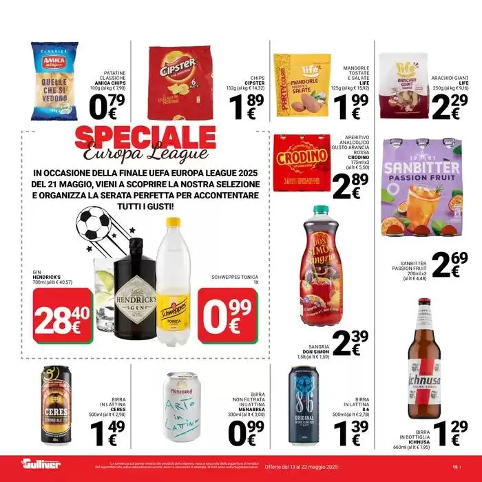 Convenienza a portata di carrello da 13 maggio a 22 maggio di 2025 - Pagina del volantino 19