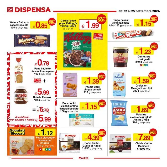 Sconti dal 25% al 50% da 12 settembre a 25 settembre di 2024 - Pagina del volantino 12