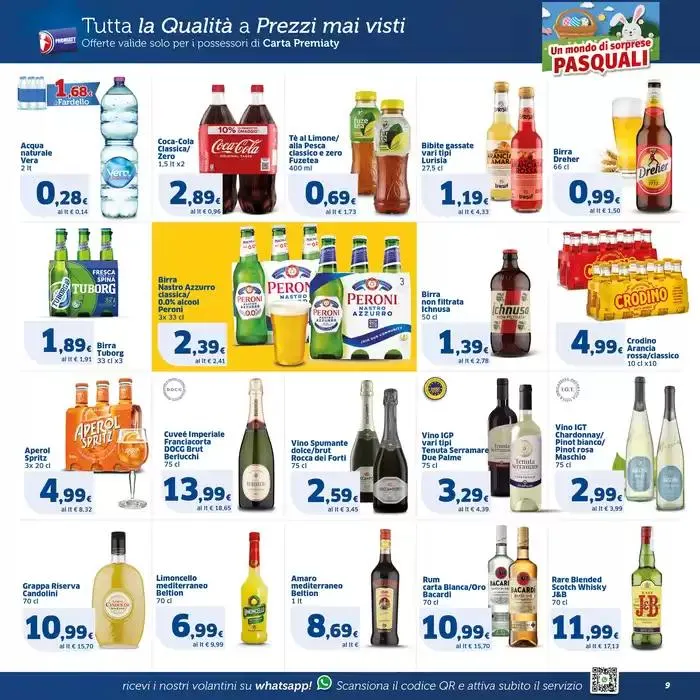 Un mondo di sorprese Pasquali da 15 aprile a 22 aprile di 2025 - Pagina del volantino 9