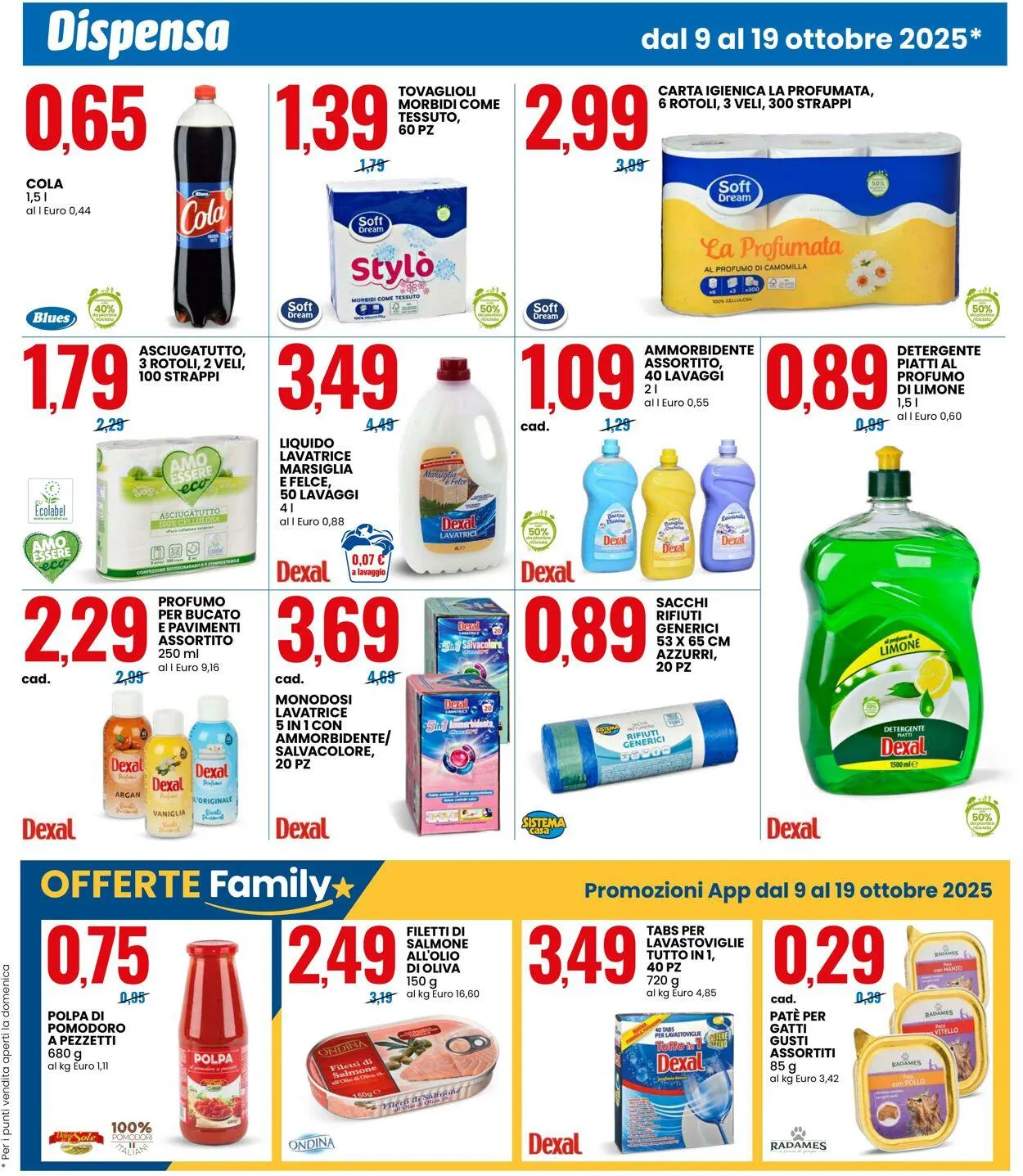 EURO Spin Volantino attuale da 9 ottobre a 19 ottobre di 2025 - Pagina del volantino 7