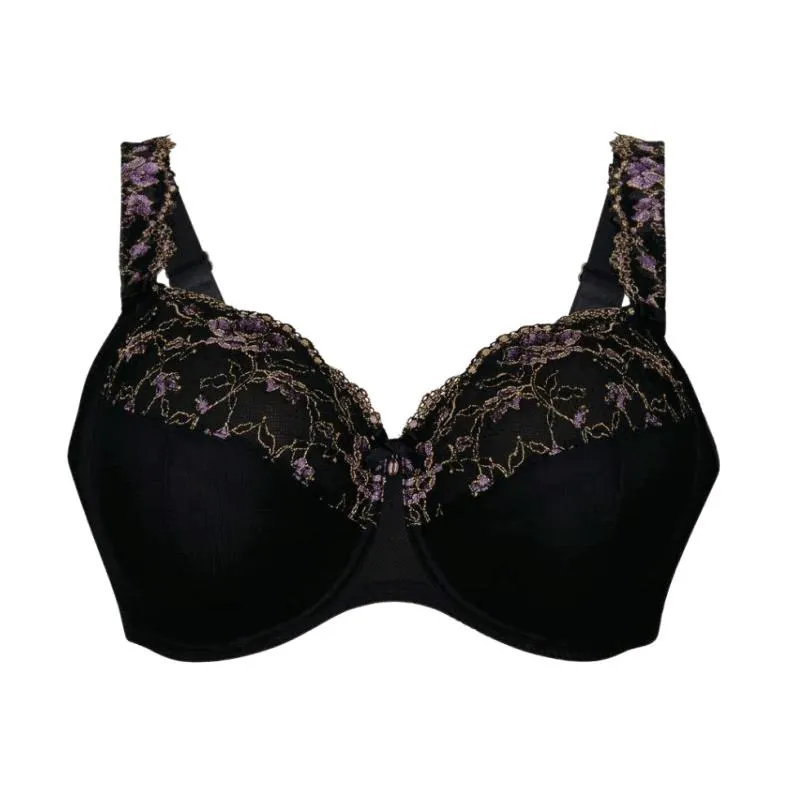 ANI5249.001-Reggiseno soft Colette con ferretto speciale coppe grandi - nero