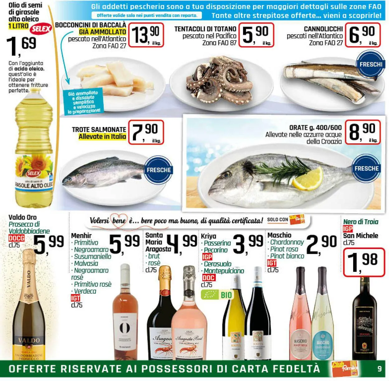 Famila Volantino attuale da 14 settembre a 23 settembre di 2023 - Pagina del volantino 9