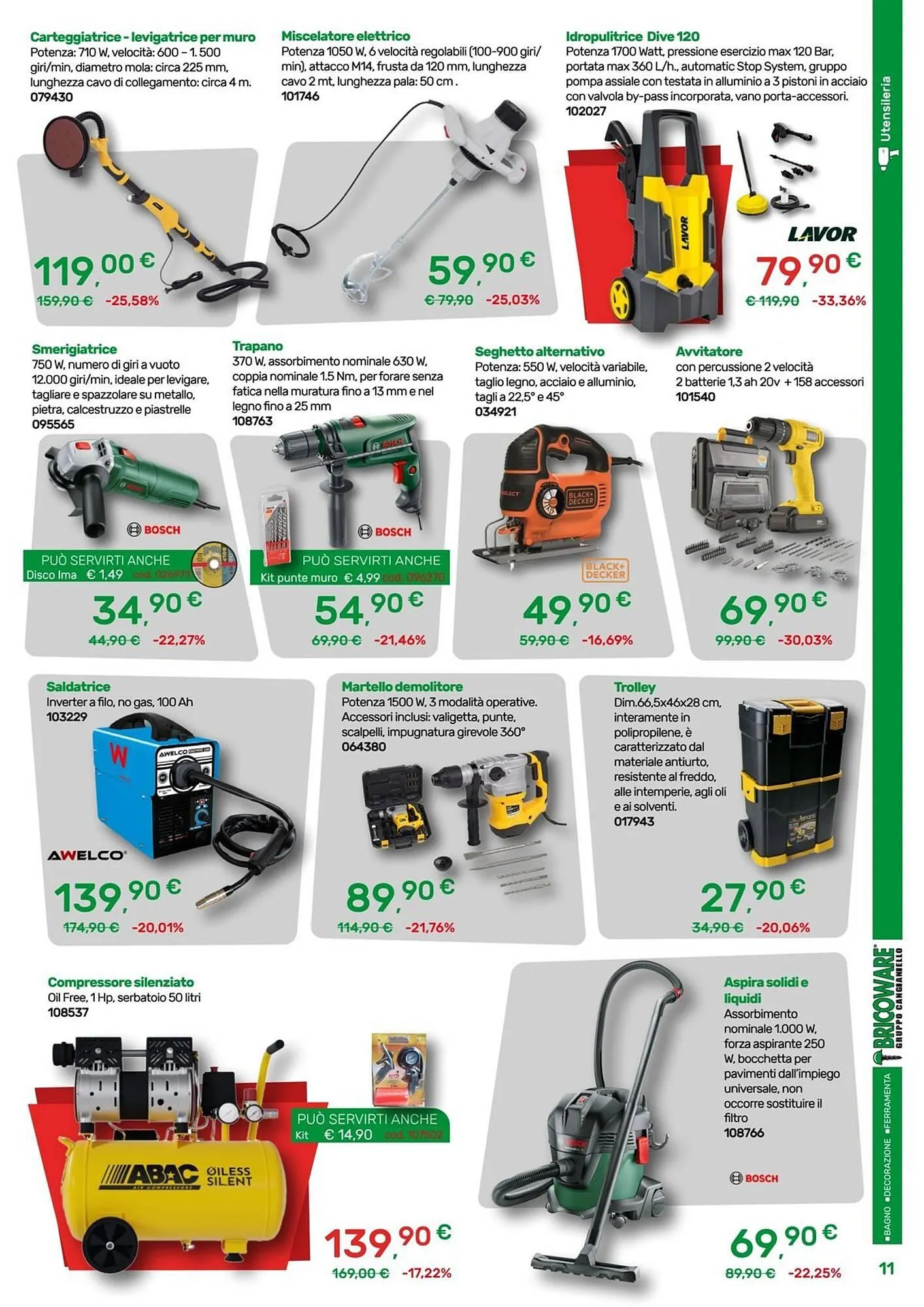 Volantino Bricoware da 12 marzo a 12 aprile di 2026 - Pagina del volantino 13
