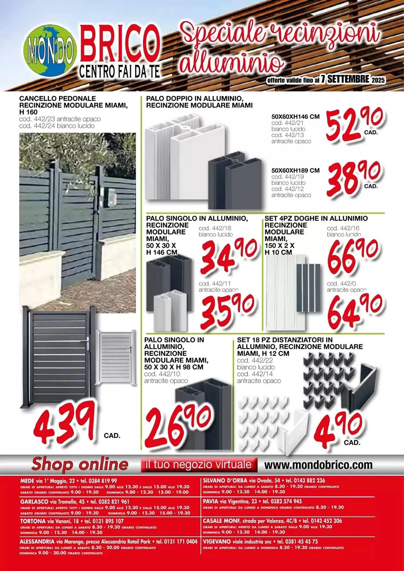 Volantino Mondo Brico da 22 aprile a 7 settembre di 2025 - Pagina del volantino 4