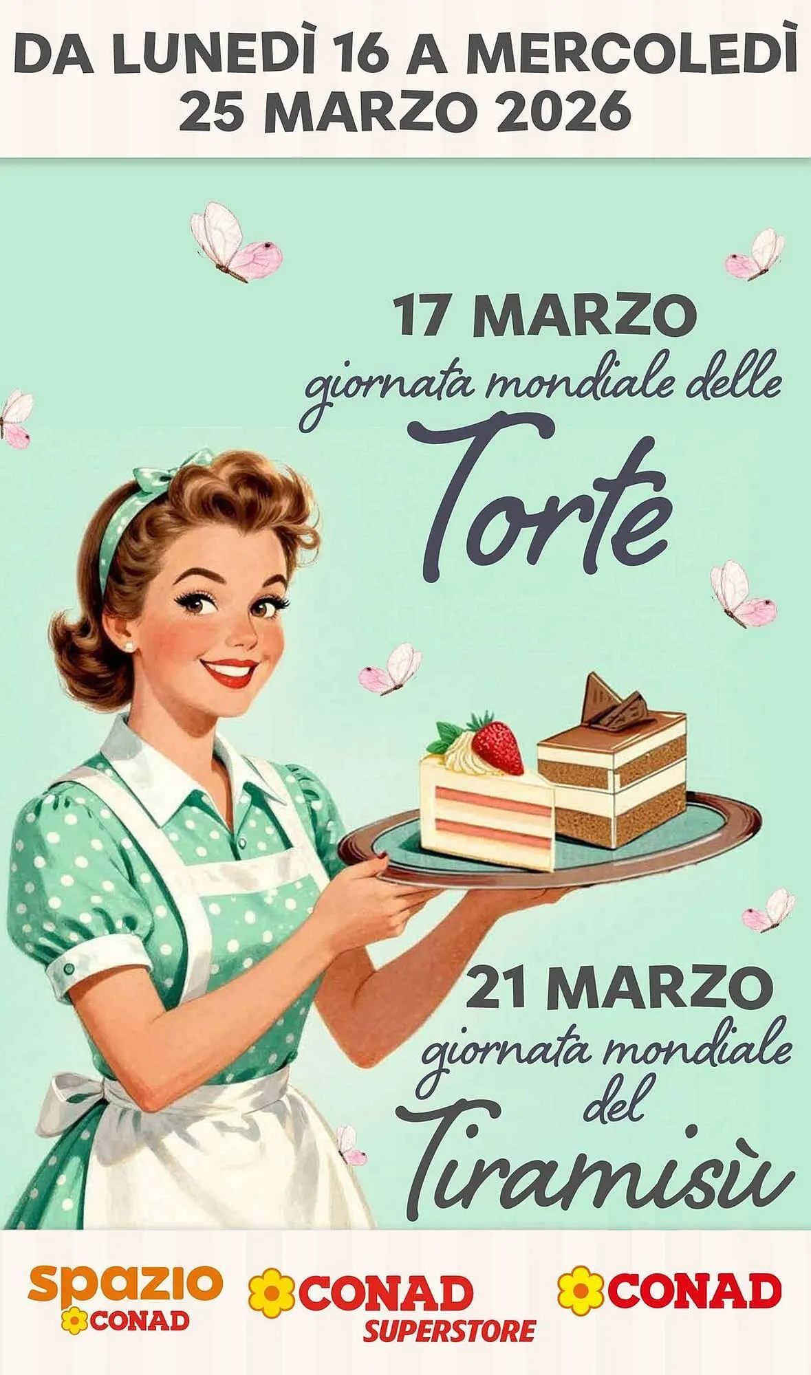 Volantino Conad da 16 marzo a 25 marzo di 2026 - Pagina del volantino 1