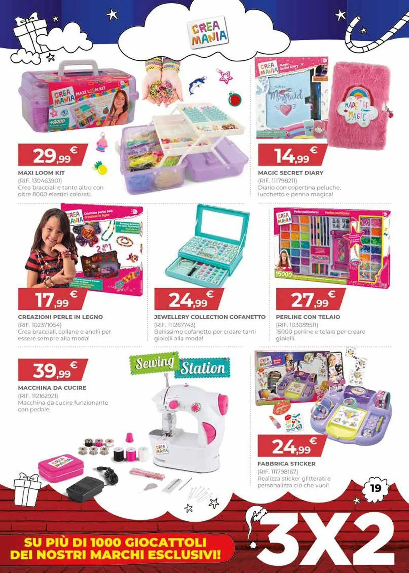 Volantino Toys Center da 30 novembre a 24 dicembre di 2023 - Pagina del volantino 19