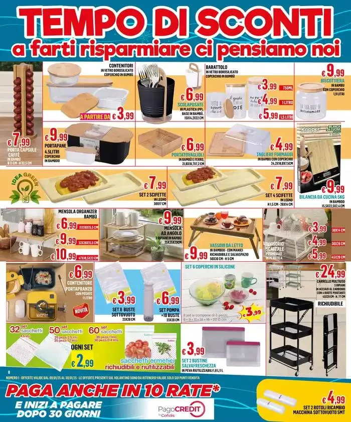 Tempio di sconto  da 10 gennaio a 30 gennaio di 2025 - Pagina del volantino 8