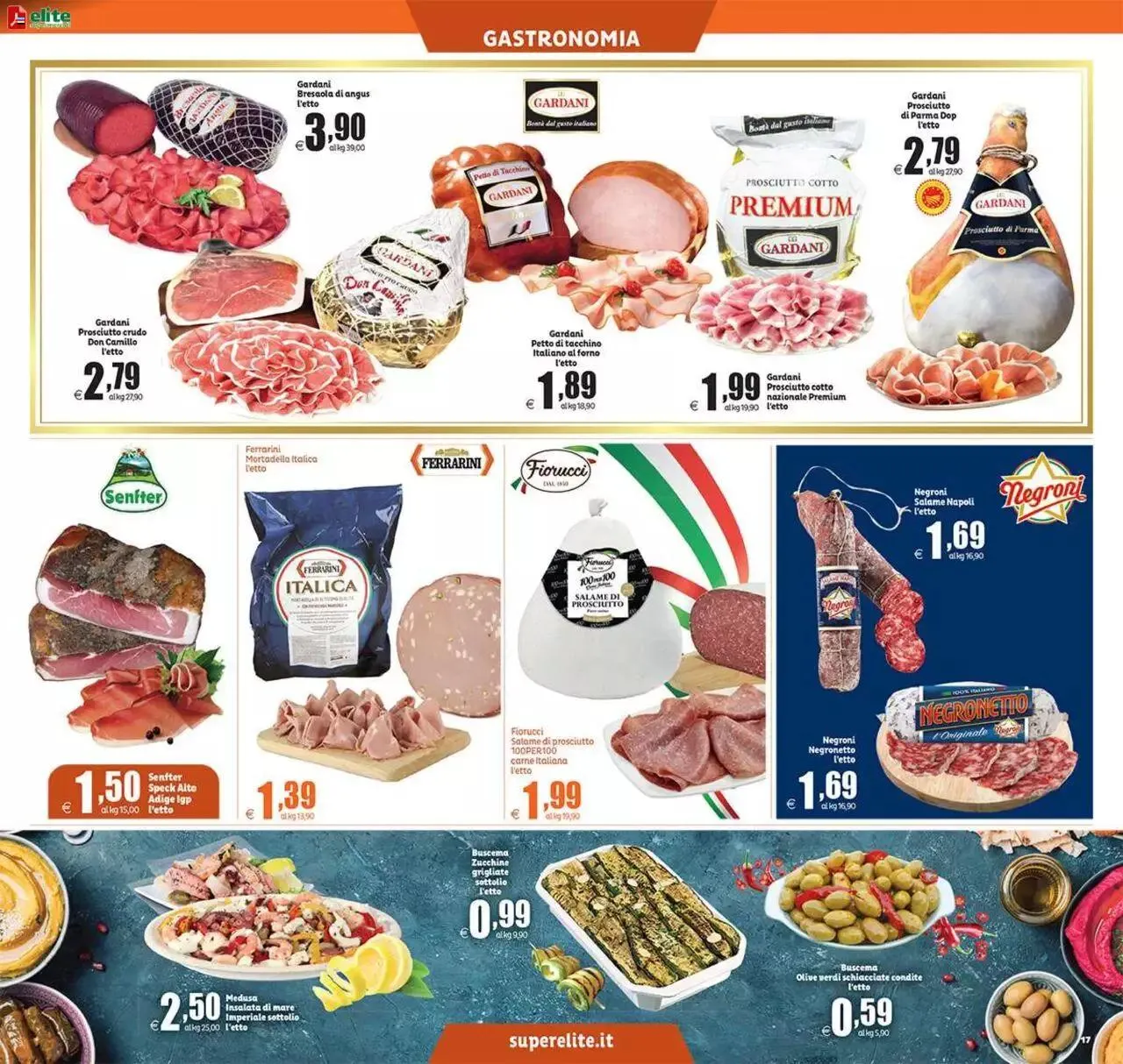 Volantino Elite Supermercati da 24 luglio a 2 agosto di 2023 - Pagina del volantino 17