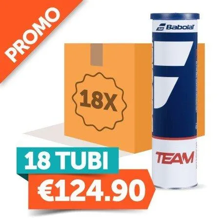 Promo 18 Tubi Palline Babolat Team