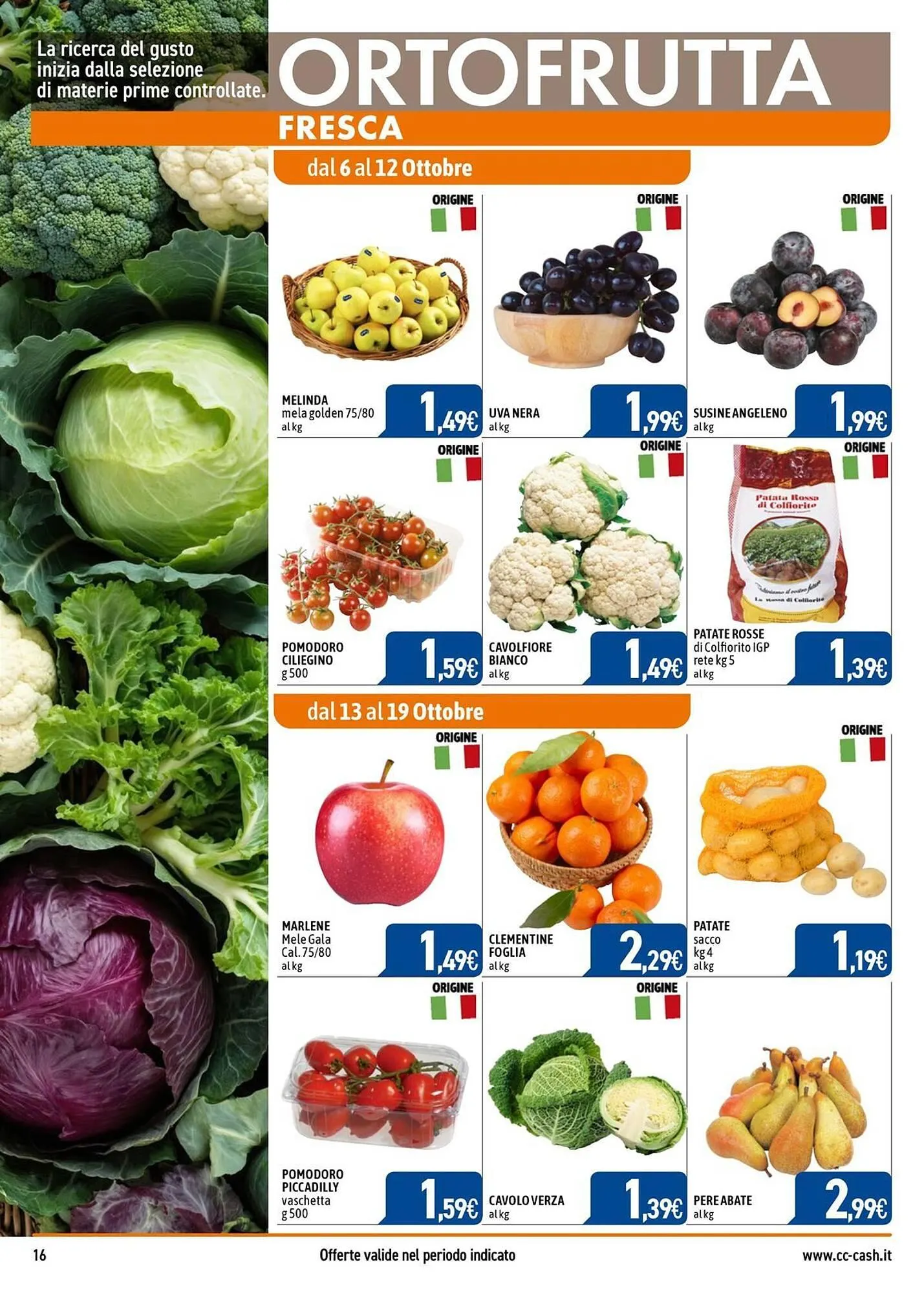 Volantino C+C Italmarket da 6 ottobre a 2 novembre di 2025 - Pagina del volantino 16