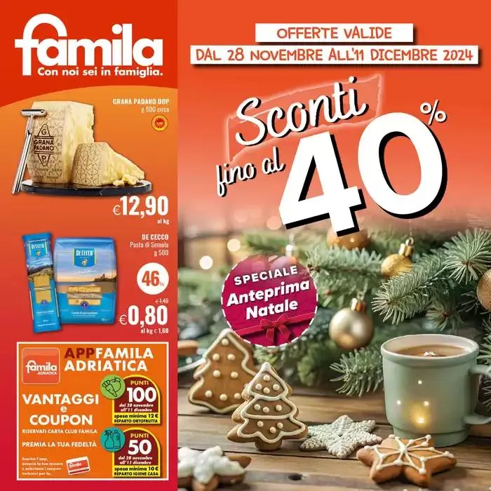 Sconti fino al 40% da 28 novembre a 11 dicembre di 2024 - Pagina del volantino 1