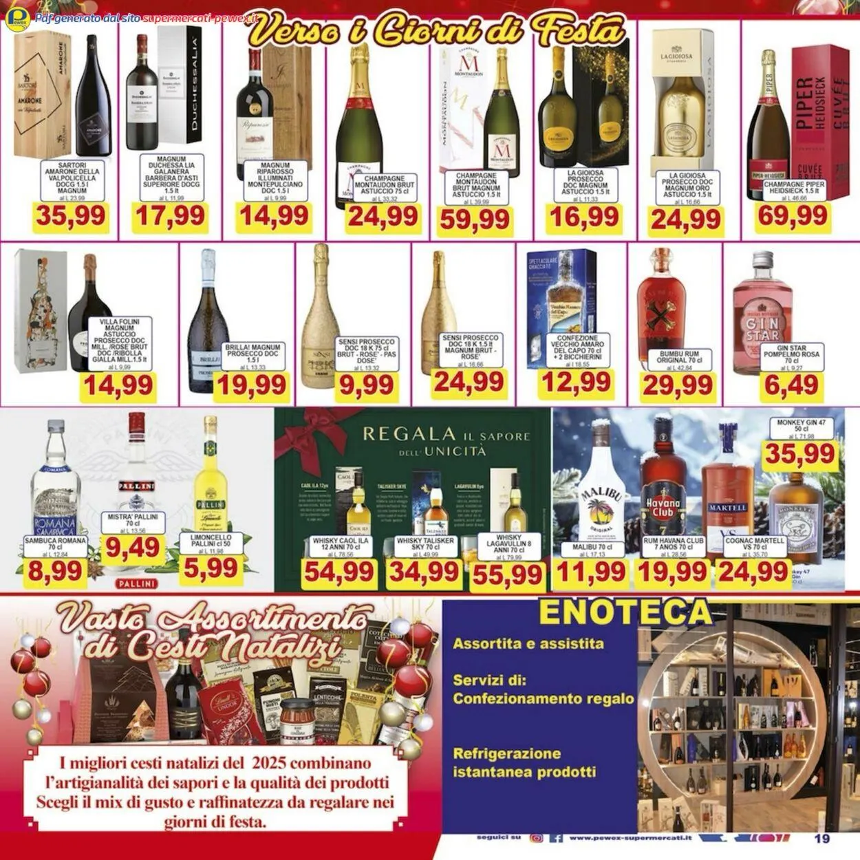 Pewex Volantino attuale da 29 dicembre a 12 gennaio di 2026 - Pagina del volantino 19