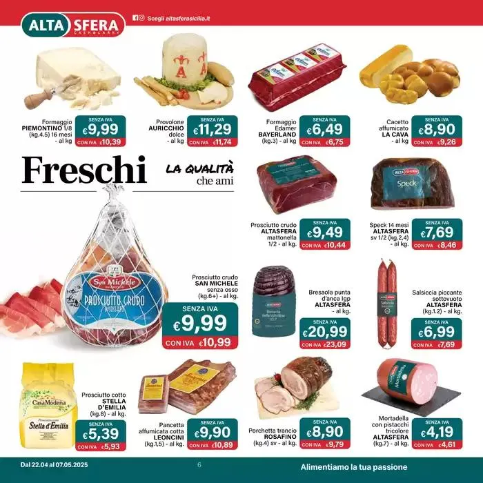 Ristorazione Promo da 22 aprile a 7 maggio di 2025 - Pagina del volantino 6