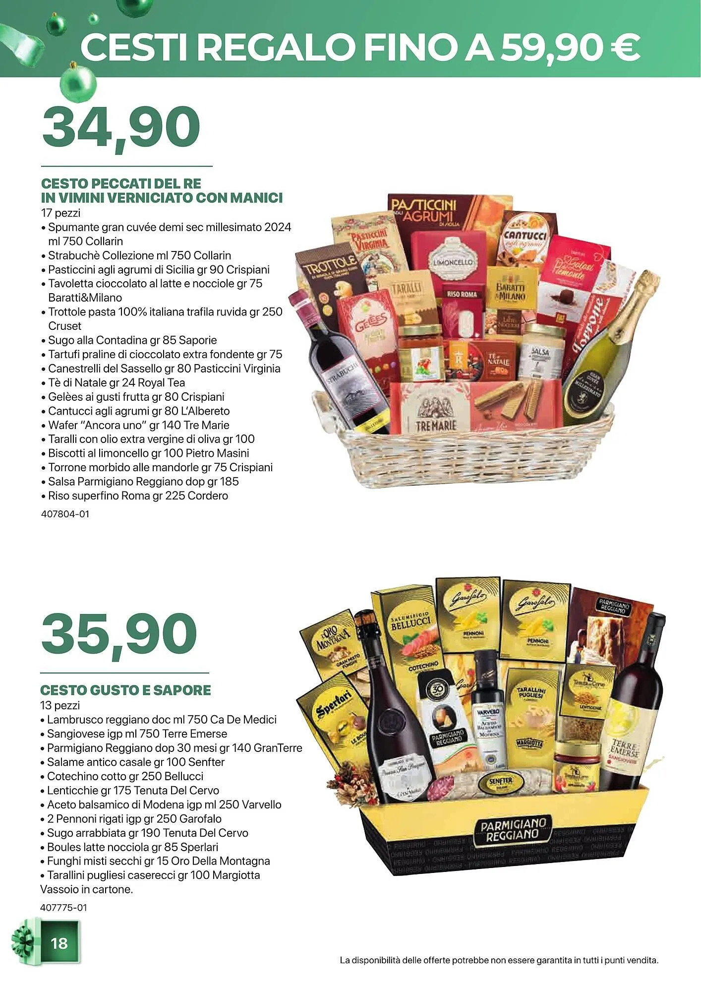 Volantino GrosMarket da 17 dicembre a 25 dicembre di 2025 - Pagina del volantino 18