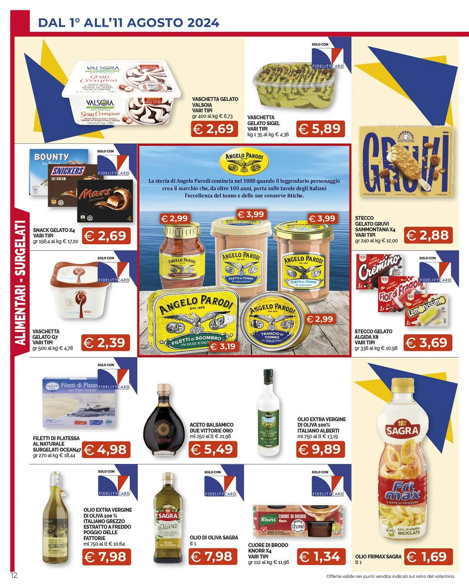 Volantino Mercatò Extra da 1 agosto a 11 agosto di 2024 - Pagina del volantino 12