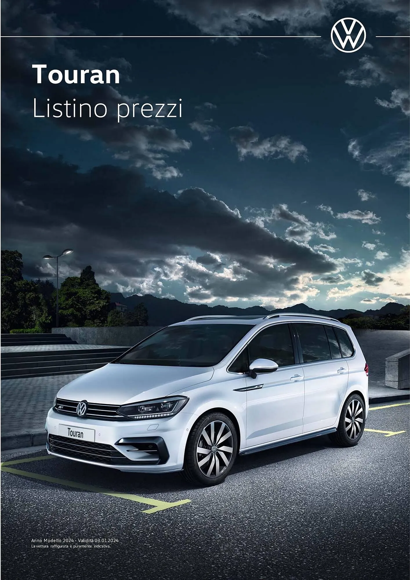 Volantino Volkswagen Touran da 3 gennaio a 4 gennaio di 2025 - Pagina del volantino 1