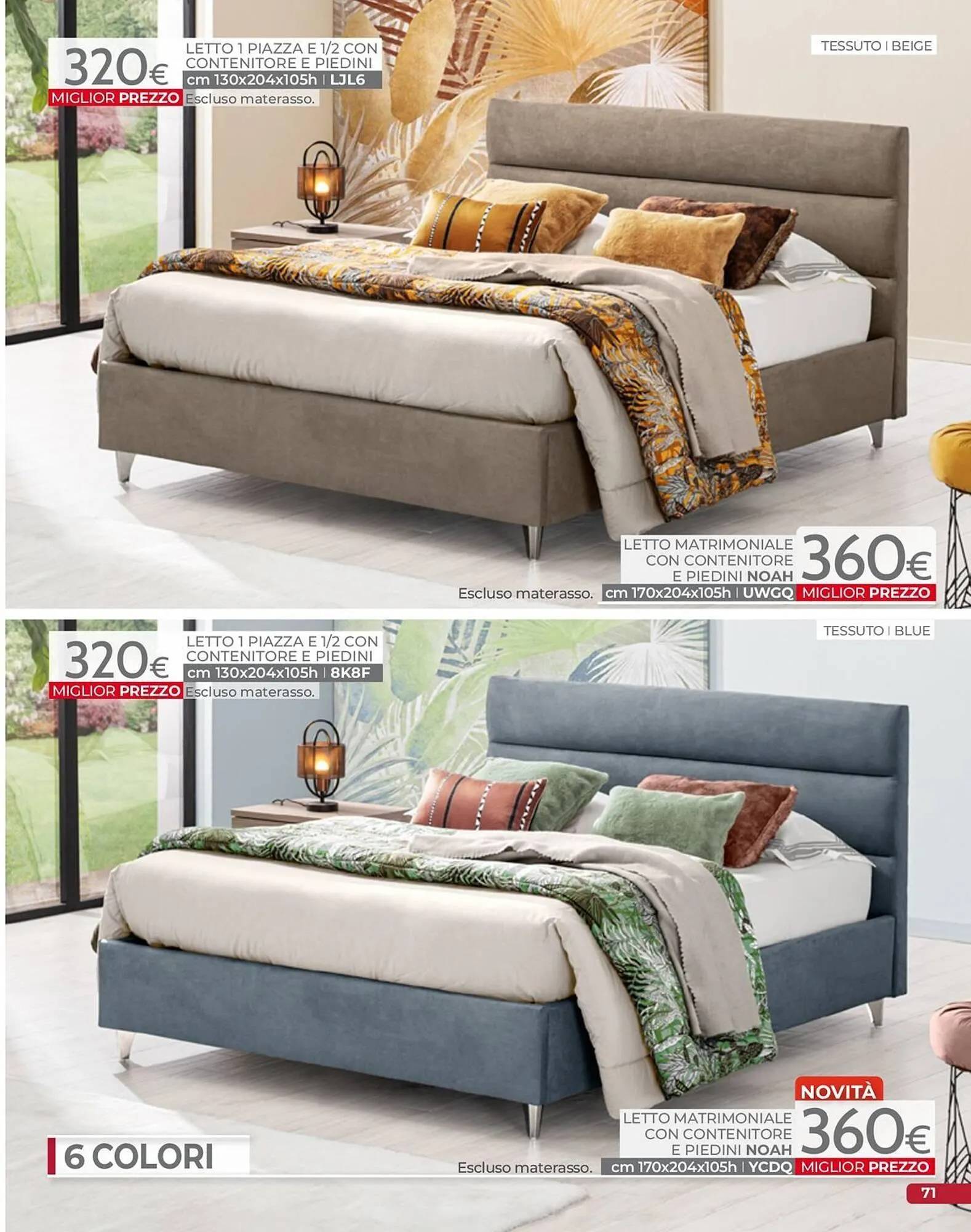 volantino Mondo Convenienza da 1 settembre a 31 dicembre di 2025 - Pagina del volantino 73