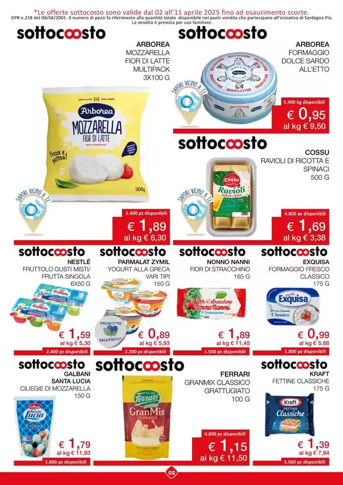 Sottocosto da 2 aprile a 11 aprile di 2025 - Pagina del volantino 4