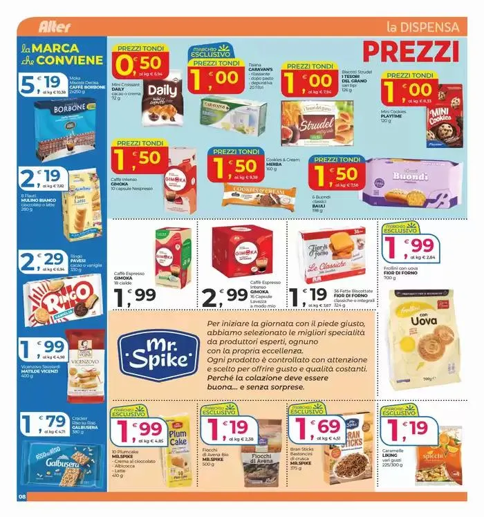 Prezzi tondi da 24 aprile a 4 maggio di 2025 - Pagina del volantino 8