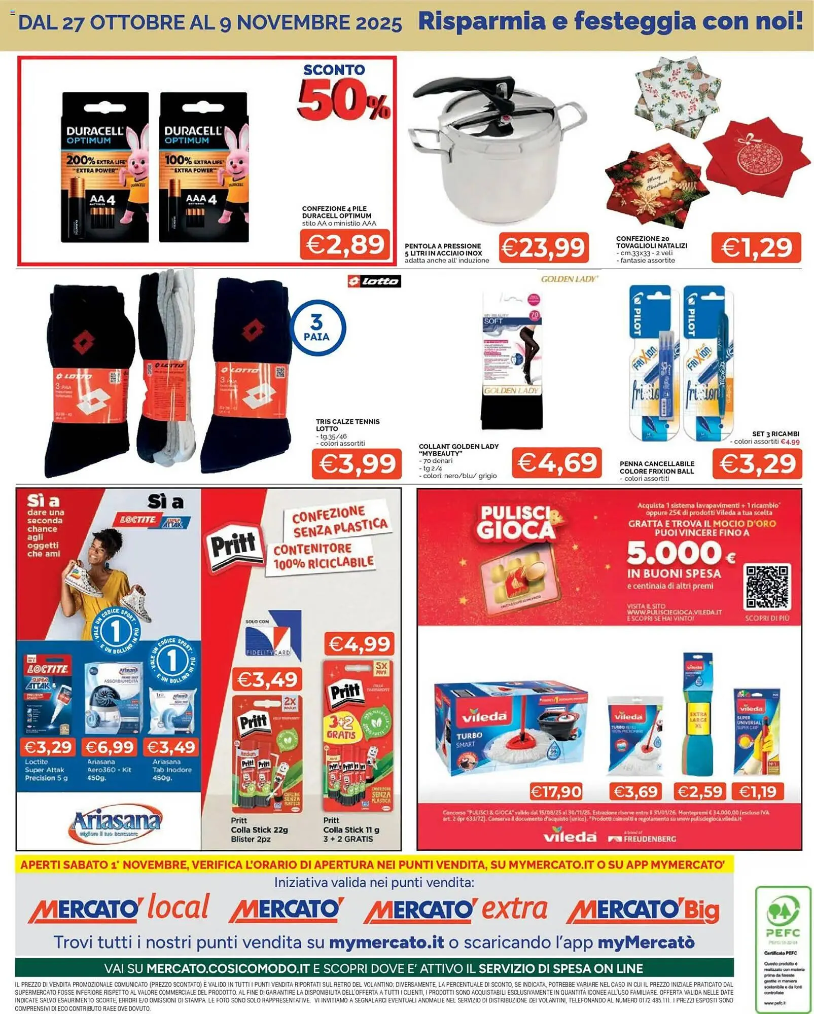 Volantino Mercatò da 27 ottobre a 9 novembre di 2025 - Pagina del volantino 36