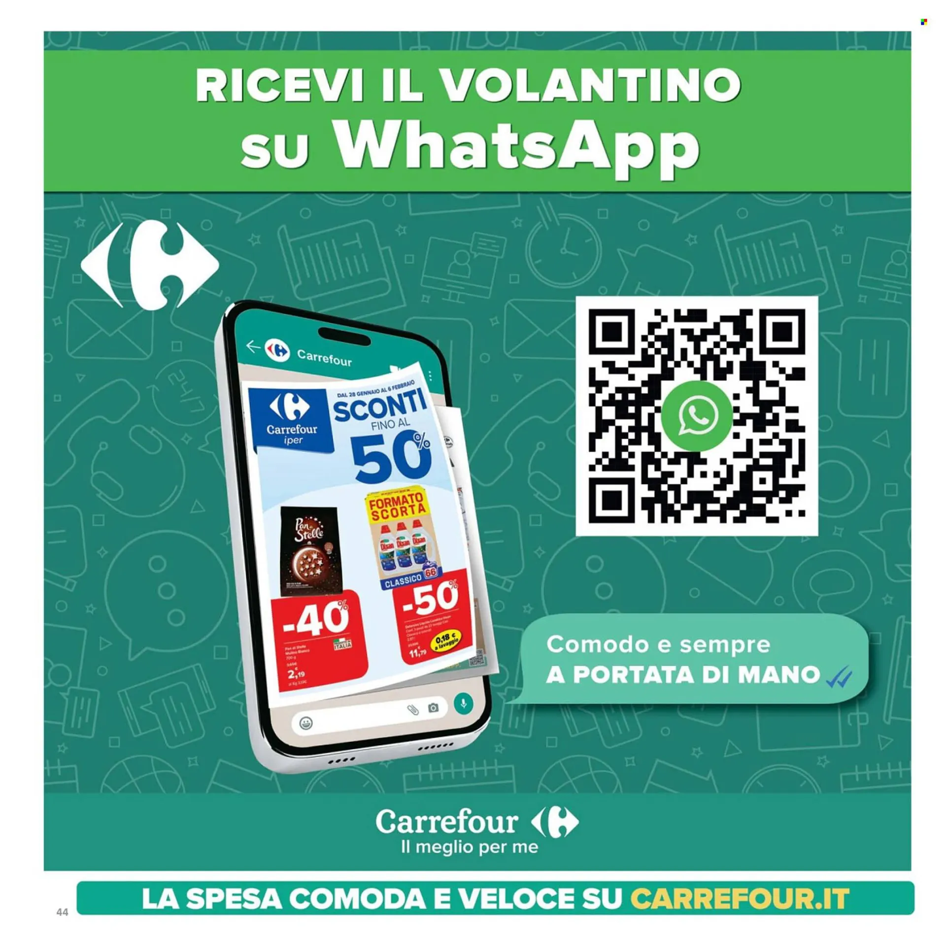 Volantino Carrefour Iper da 16 maggio a 28 maggio di 2025 - Pagina del volantino 44