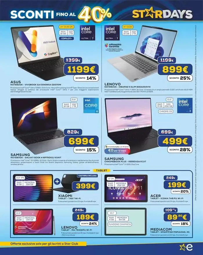 StarDays -40% da 17 aprile a 7 maggio di 2025 - Pagina del volantino 9
