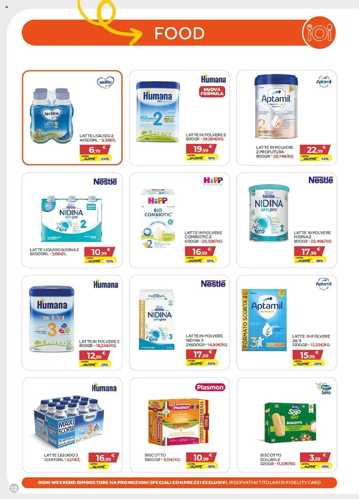 Volantino Bimbo Store da 16 ottobre a 19 novembre di 2025 - Pagina del volantino 12