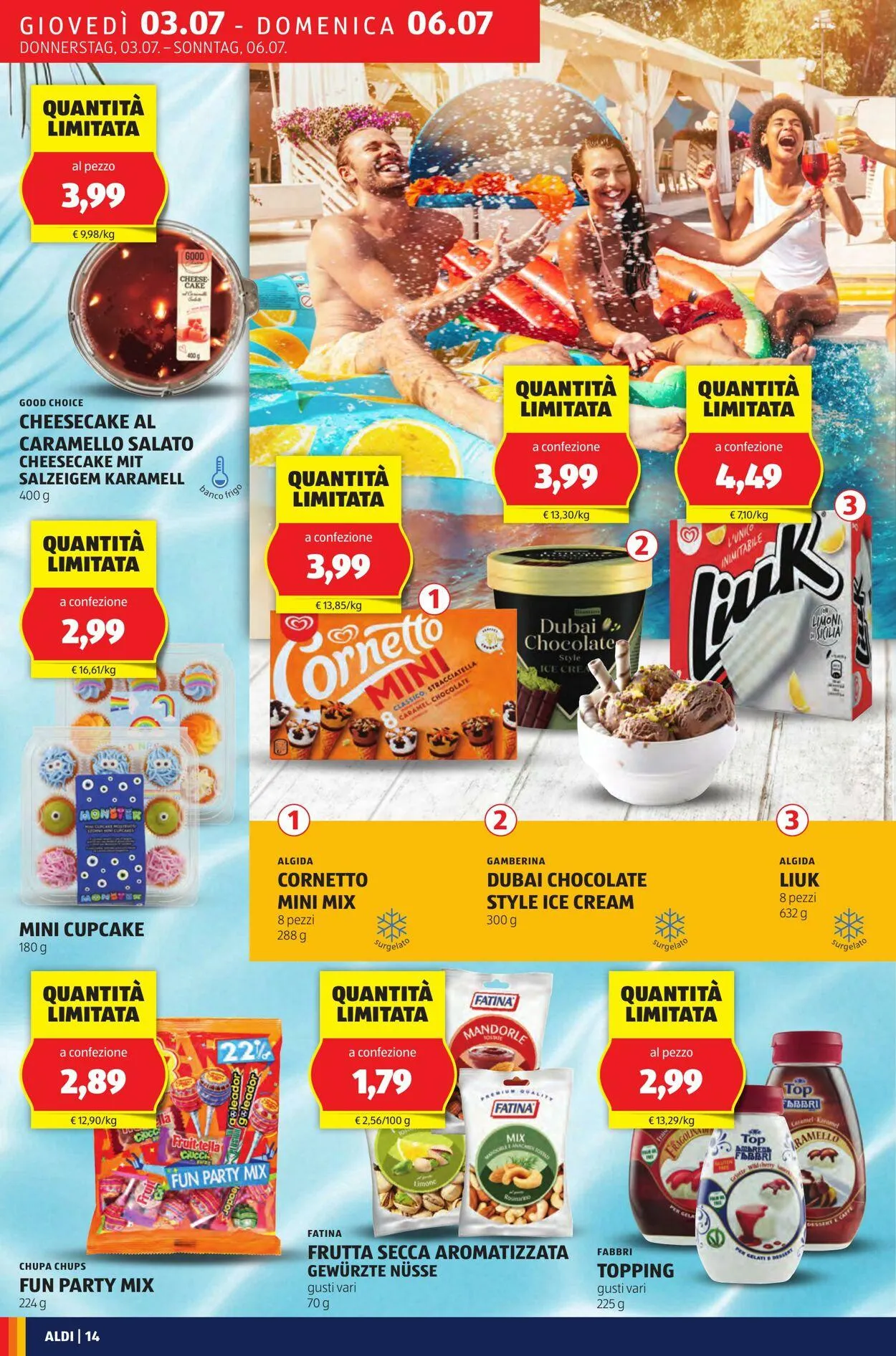 Aldi Volantino attuale da 29 giugno a 13 luglio di 2025 - Pagina del volantino 14