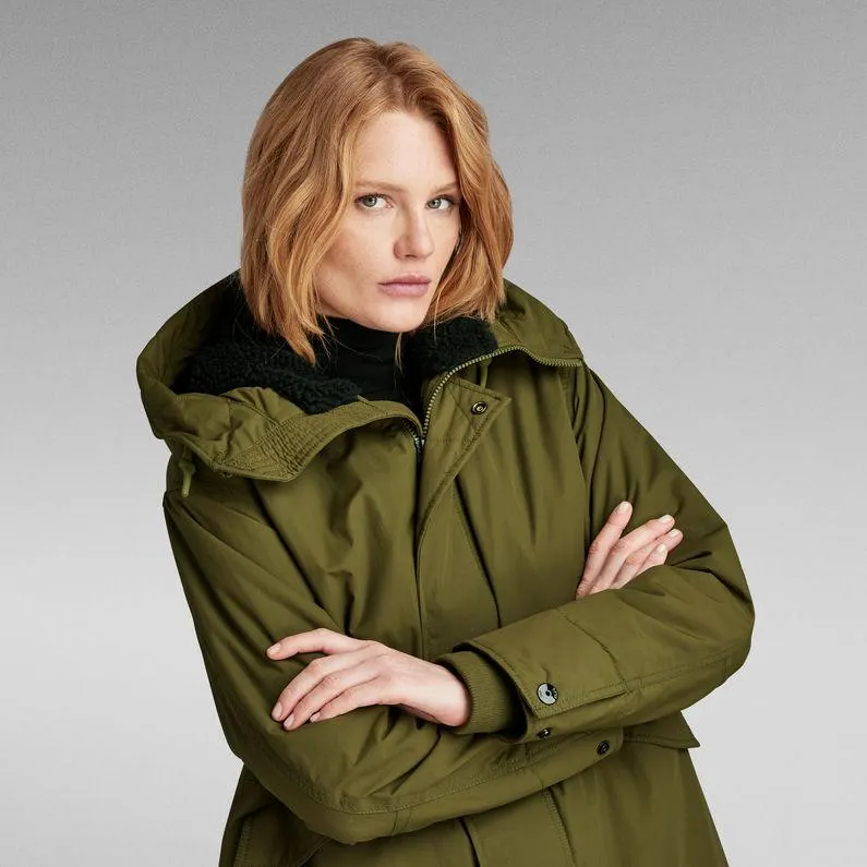 Hooded Fishtail Parka