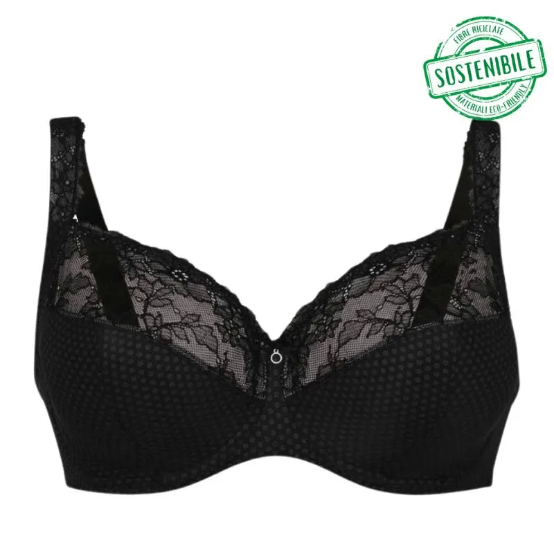 ANI5295.001-Reggiseno Eloise soft con ferretto - Nero