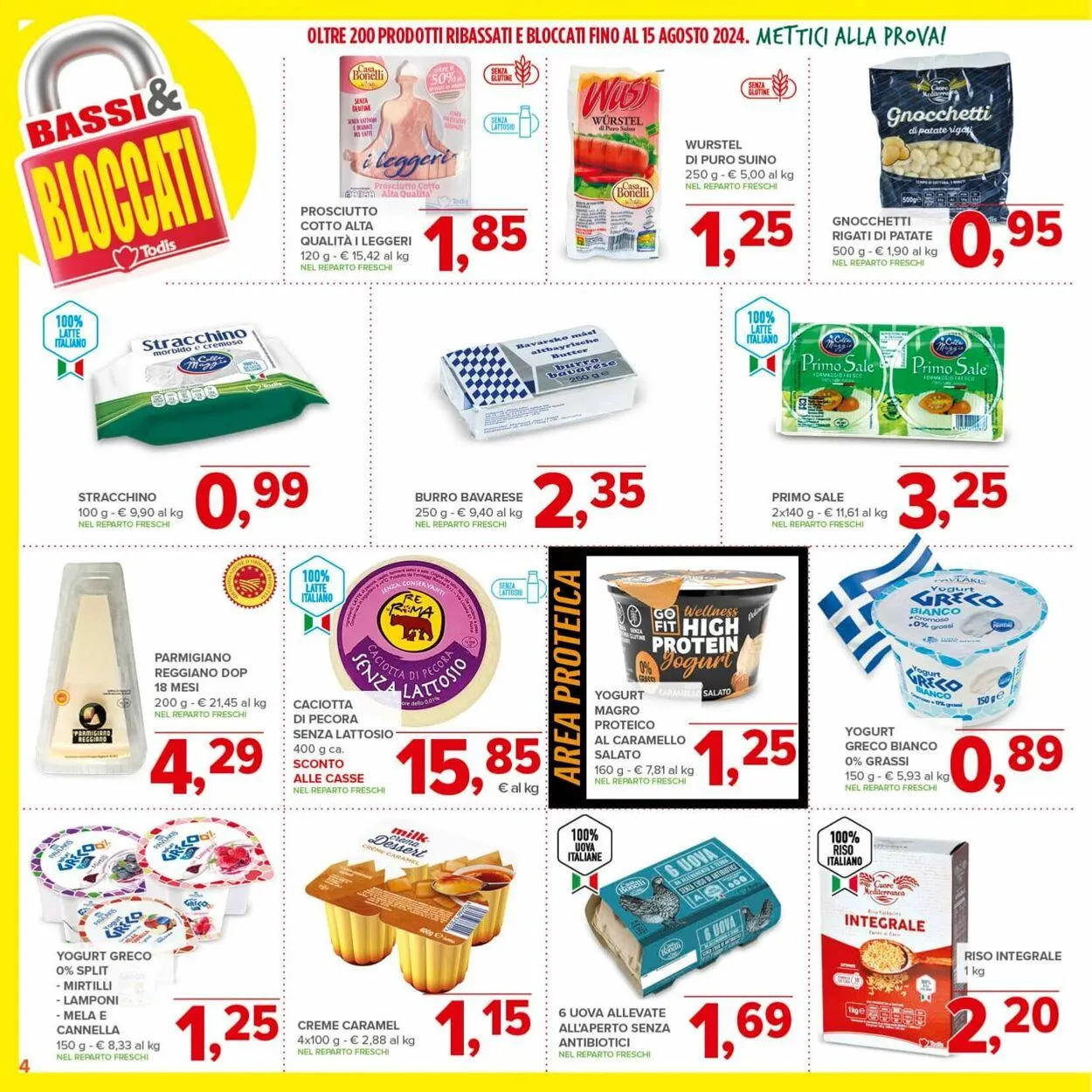 Todis Volantino attuale da 24 luglio a 7 agosto di 2024 - Pagina del volantino 4