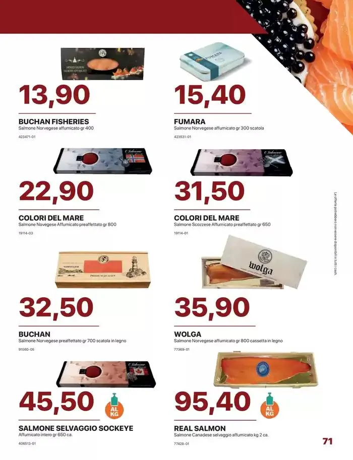 Catalogo di Natale da 5 novembre a 25 dicembre di 2024 - Pagina del volantino 71