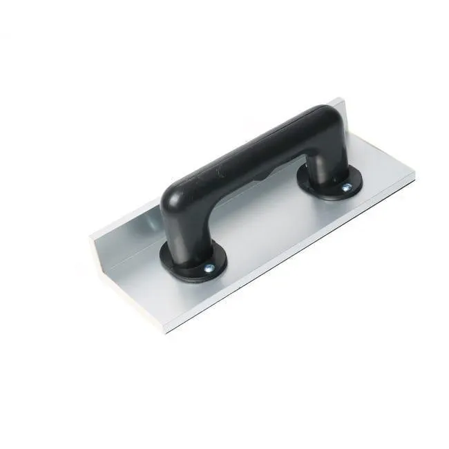 Levigatrice angolare da 25 cm per pareti con 10 fogli di carta vetrata a grana 320, resistente al calore e alla deformazione.