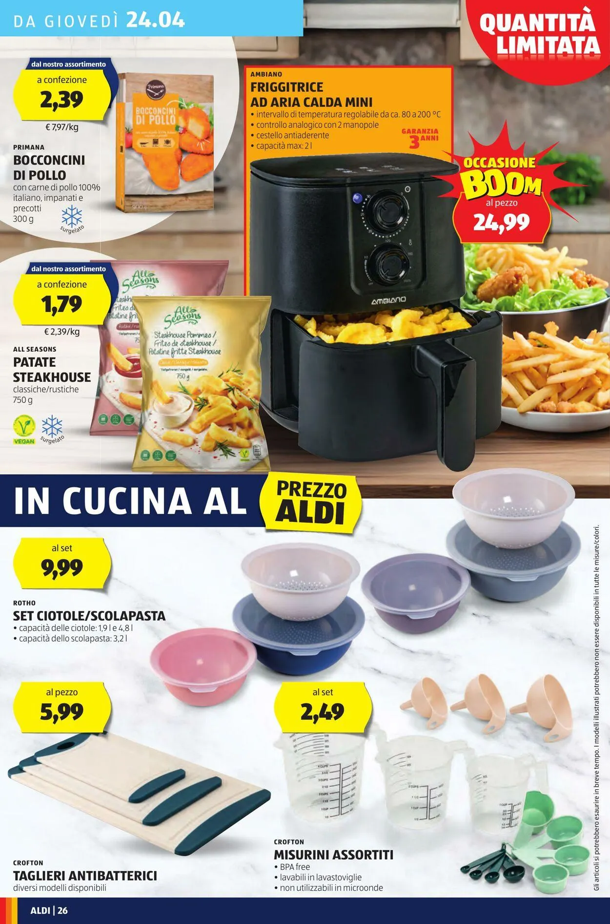 Aldi Volantino attuale da 21 aprile a 27 aprile di 2025 - Pagina del volantino 26