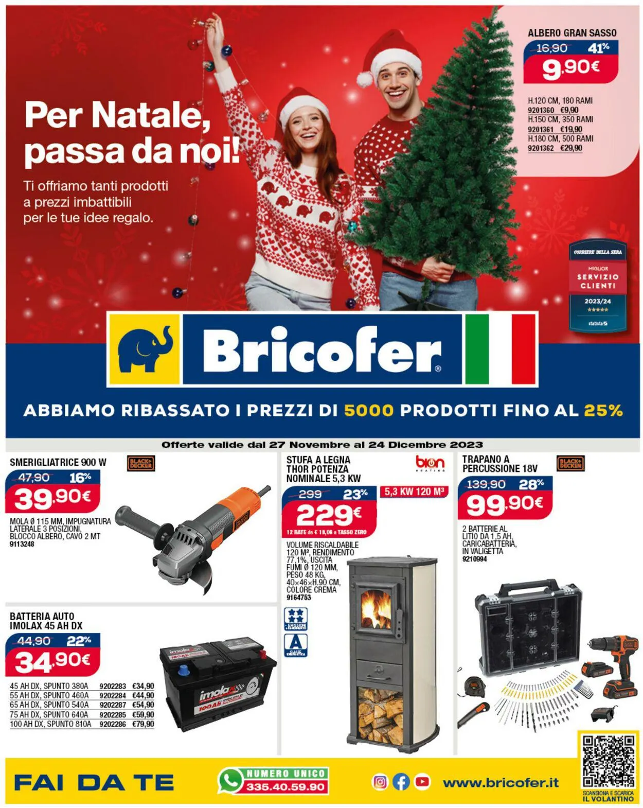 Bricofer - Modica Volantino attuale da 10 gennaio a 24 gennaio di 2024 - Pagina del volantino 1